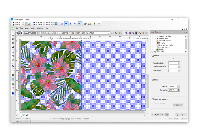 Digital textile printing - neostampa-04 Digital textile printing - neostampa-04